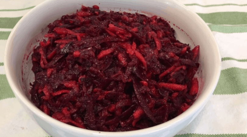 Beet, Carrot and Pear Slaw