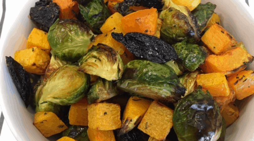 Roasted Veggies with Dried Plums