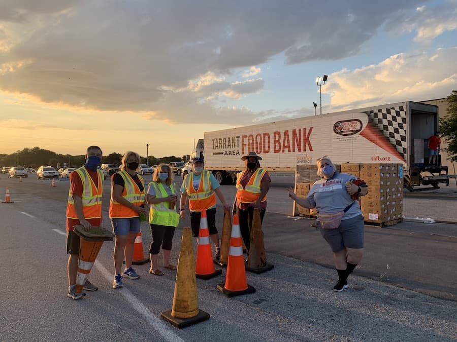 Volunteers at TAFB