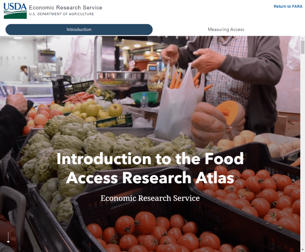 the food access research atlas