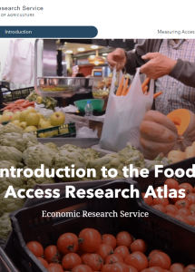 USDA Food Access Research Atlas