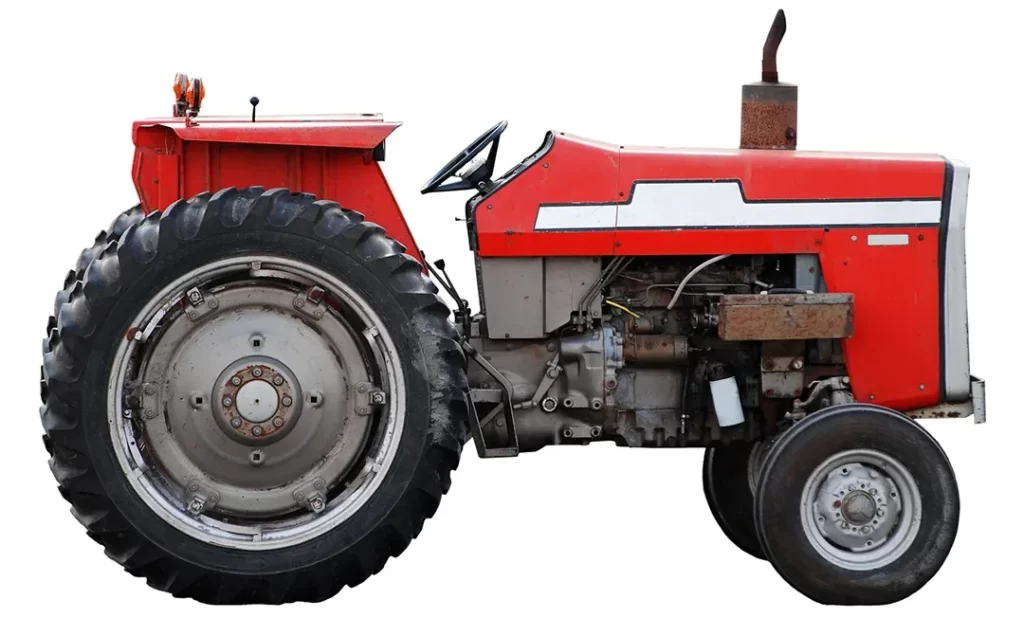 Red Farm Tractor